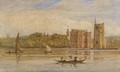 Boating Before Lambeth Palace, London - David Cox