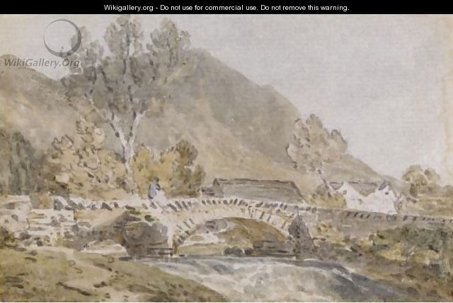 Grange Bridge, Borrowdale - Joseph Mallord William Turner
