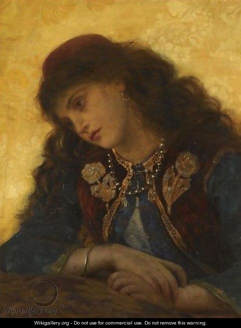 A Greek Girl - Sophie Gengembre Anderson