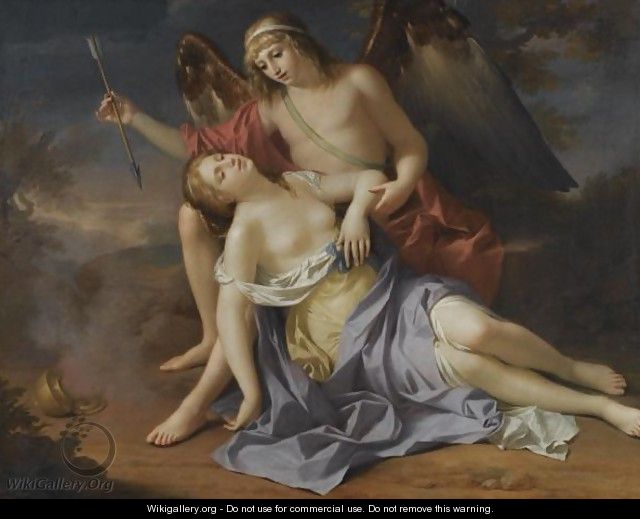 Eros And Psyche - French School