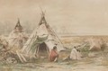 Indian Encampment - Frederick Arthur Verner