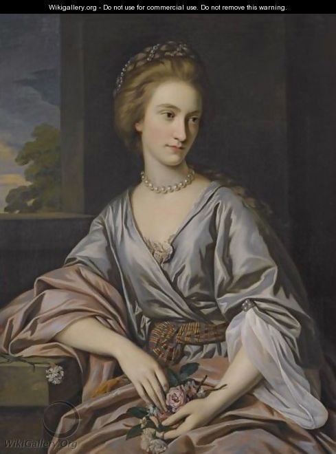 Portrait Of Charlotte Hartley (1752-1782) - Sir Nathaniel Dance-Holland