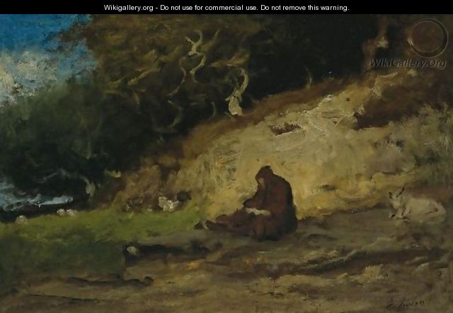 The Hermit - George Inness