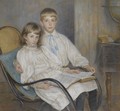 Enfants Assis - Marie Louise Catherine Breslau