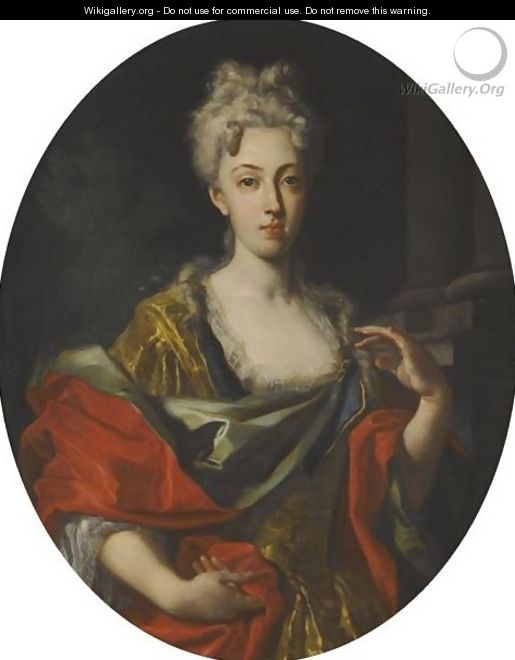 Portrait Of A Noble Woman - Francesco Solimena