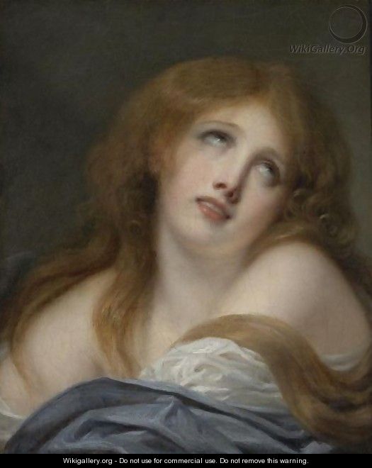 The Bust Of A Young Girl, Called Virginie - Jean Baptiste Greuze