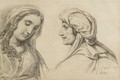 Jeune Fille Et Vieille Femme Vues En Buste - Jacques Louis David