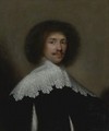 Portrait Of A Cavalier - Cornelius Janssens van Ceulen