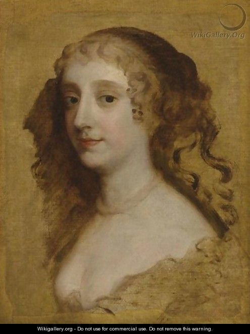 Portrait Of A Lady, Said To Be Lady Anne Hyde, Duchess Of York (1637-1671) - (after) Sir Peter Lely