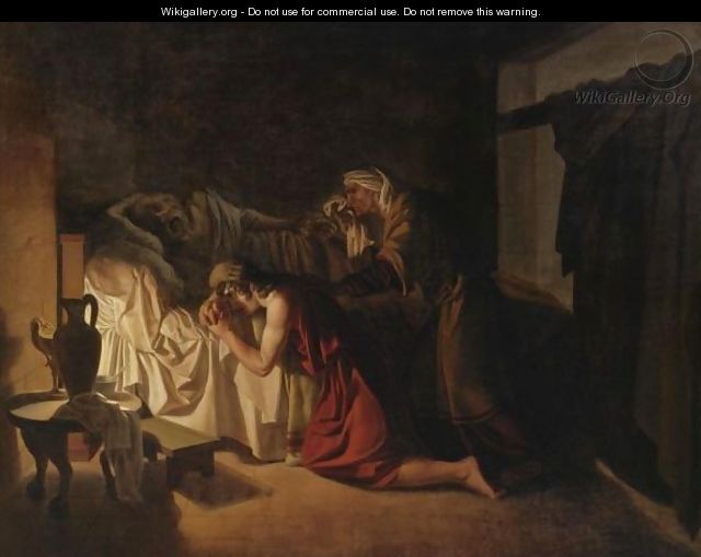 The Death Of Socrates - Jean-Jacques-Augustin-Raymond Aubert