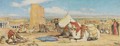 The Arab Caravan Encampment At Edfou - John Frederick Lewis
