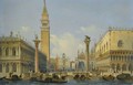 Venice, A View Of The Piazzetta From The Bacino Di San Marco - Carlo Grubacs
