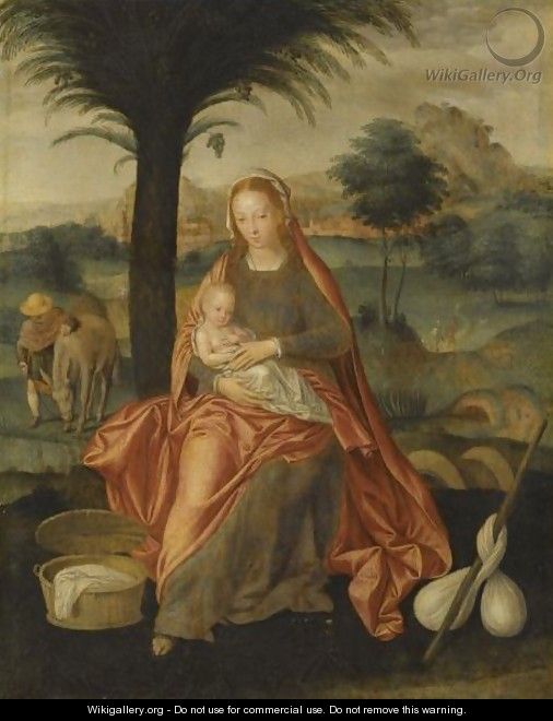 The Rest On The Flight Into Egypt - (after) Bruges