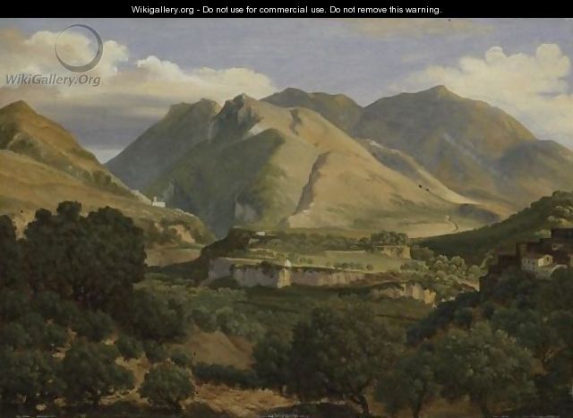 The Monastery Of St Benedict In Subiaco - Thomas Ender
