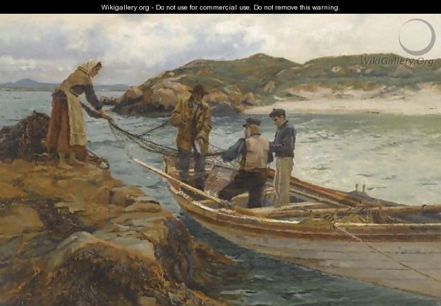 Clearing The Nets - William Henry Bartlett