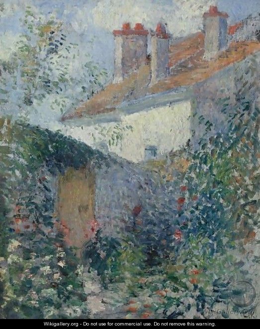 Maisons A Pontoise - Camille Pissarro
