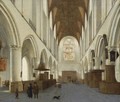 The Interior Of The Church Of Saint Bavo, Haarlem - Isaak Nickelen
