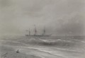 Shipping Along The Coast - Ivan Konstantinovich Aivazovsky