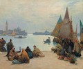 Vue De Venise - Fernand Marie Eugene Legout-Gerard