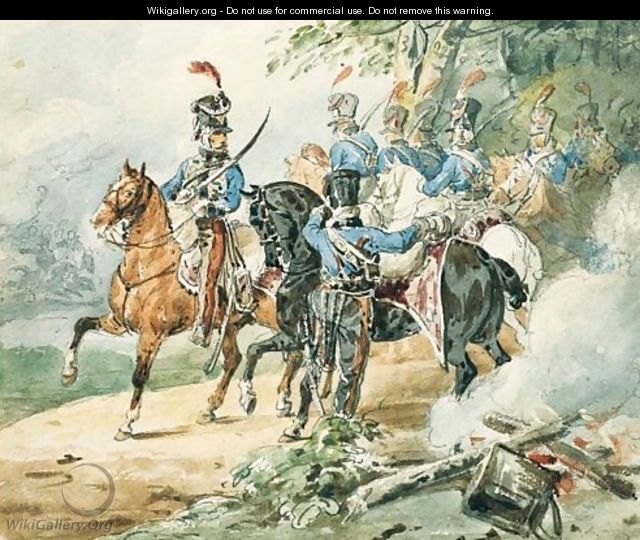 Grand Garde Du Premier De Hussards - Theodore Gericault