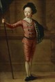 Portrait Of A Young Boy In Fancy Dress - (after) Francis Hayman