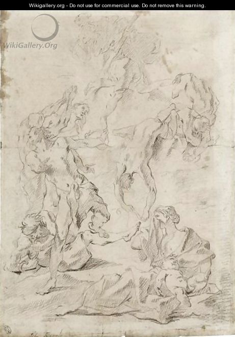 The Brazen Serpent - Giovanni Battista Tiepolo