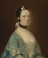 Portrait Of Mrs. John Gisborne (Nee Anne Bateman) - Thomas Gainsborough