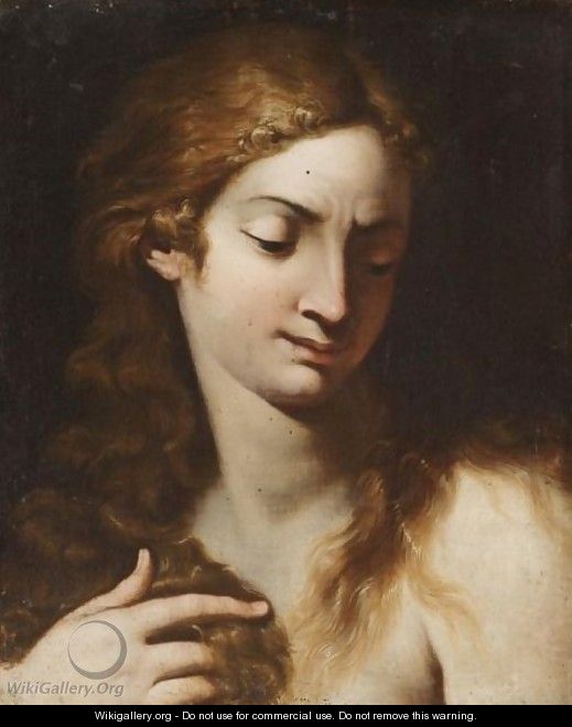 Head Of A Woman, Possibly Mary Magdalene - Lombard School