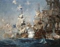 The Battle Of Trafalgar, 21st October 1805 - Charles Edward Dixon