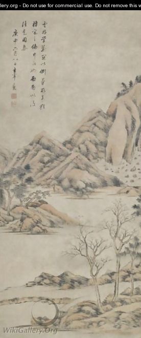 Mountain landscape - Dong Qichang
