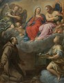 The Vision Of Saint Francis - (after) Francesco Albani