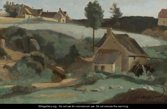 Morvan, Petit Moulin - Jean-Baptiste-Camille Corot
