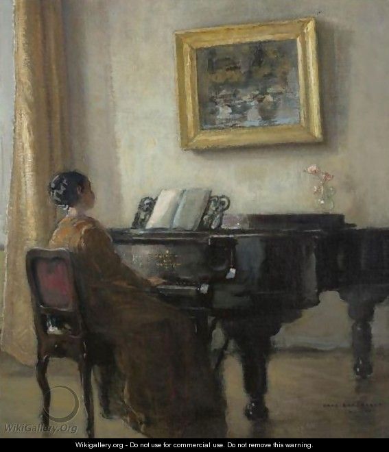 The Little Pianist - Hans Borchardt