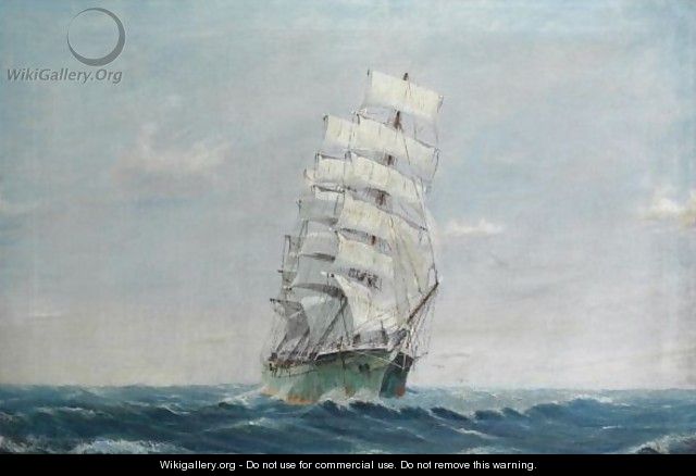 A Full-Rigged Ship - Emilios Prosalentis