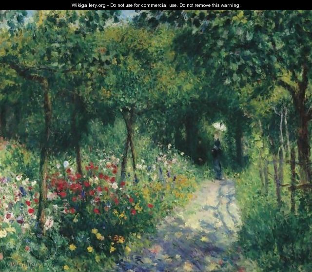 Femmes Dans Un Jardin 2 - Pierre Auguste Renoir