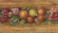 Panneau De Fruits Et Fleurs - Pierre Auguste Renoir