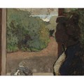 A La Fenetre - Edouard (Jean-Edouard) Vuillard