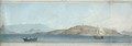 Raza (Or Light House) Island With A Distant View Of The Entrance Of Rio De Janeiro Harbour - Augustus Earle