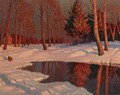 Winter Sun - Mikhail Markianovich Germachev