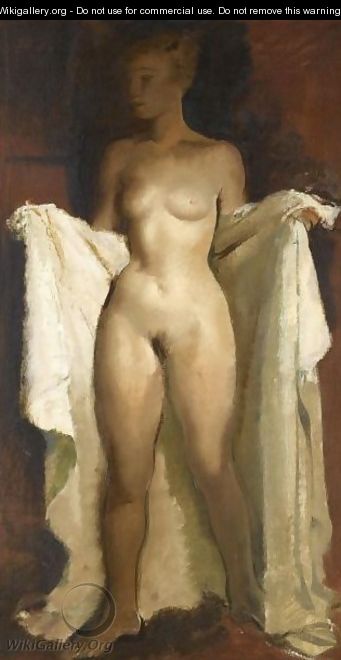 Standing Nude - Alexander Evgenievich Yakovlev