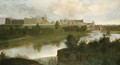 View Of Windsor Castle - Hendrick Danckerts