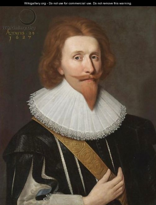 Portrait Of A Gentleman - Adam de Colone