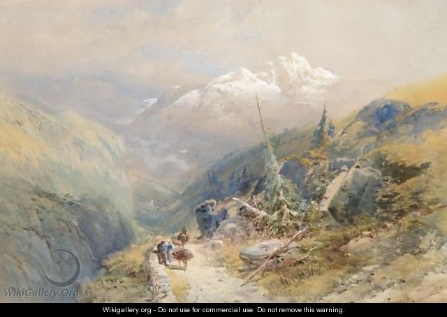 The Mountain Pass - Thomas Miles Richardson, Jnr.