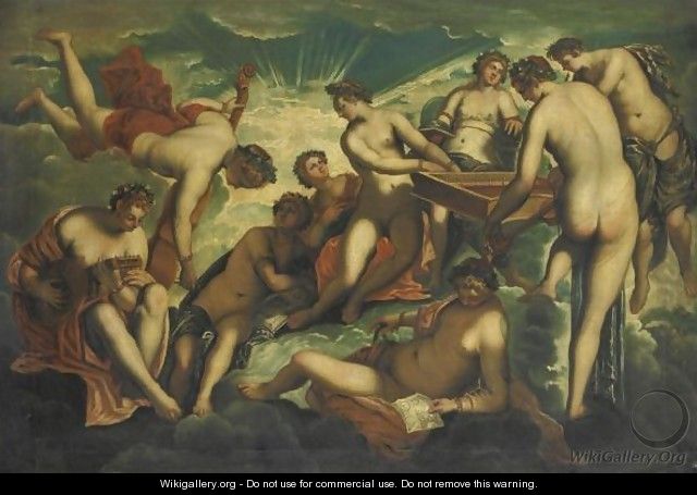 Le Nove Muse - Jacopo Tintoretto (Robusti)