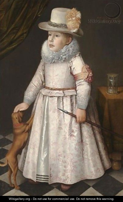 Portrait Of A Boy - Dutch School