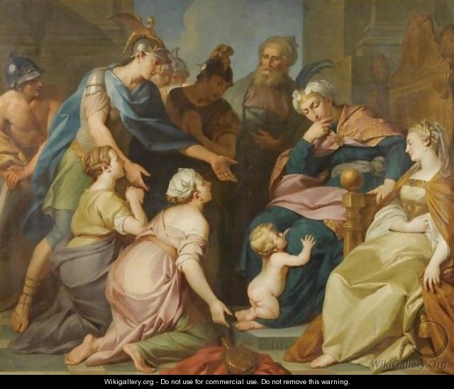 The Family Of Darius Before Alexander The Great - Roman School