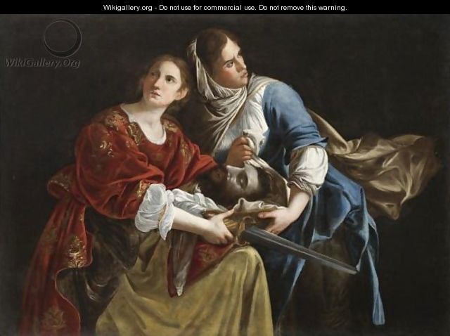 Judith And Her Maidservant With The Head Of Holofernes - (after) Orazio Gentileschi