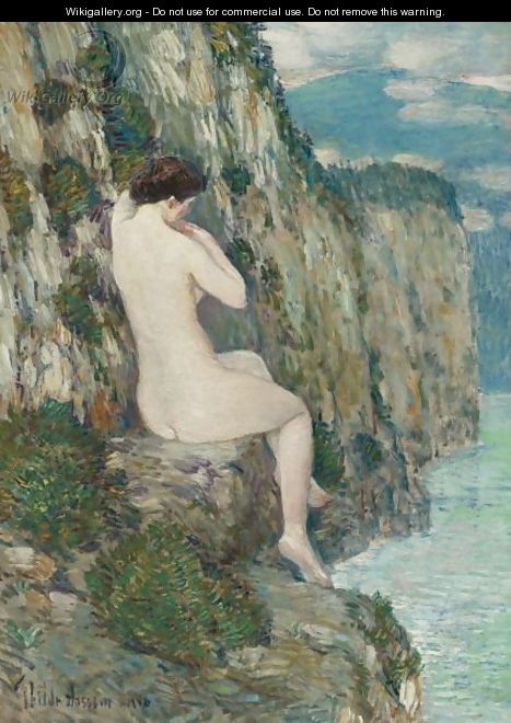Nude Isle Of Shoals - Frederick Childe Hassam