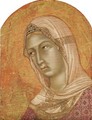 Head Of A Female Saint - Segna Di Bonaventura