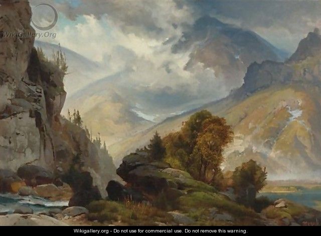 The White Mountains - Thomas Moran